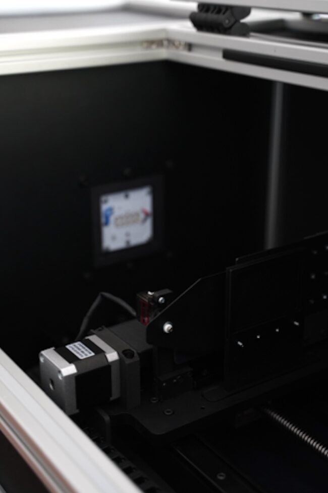 Wavechrome apparatus prototype - detailed view